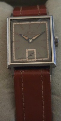 Vintage Armbanduhr Mido Multifort in Edelstahl   Handaufzug - Cal. FEF 170