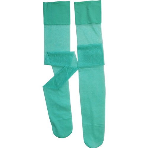 Green Stockings Sheer With Deep Welt - NEW Fast delivery - Picture 5 of 10