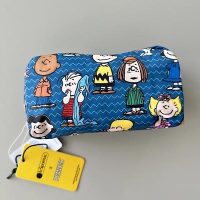Lesportsac Snoopy Rectangular Cosmetic Bag NWT