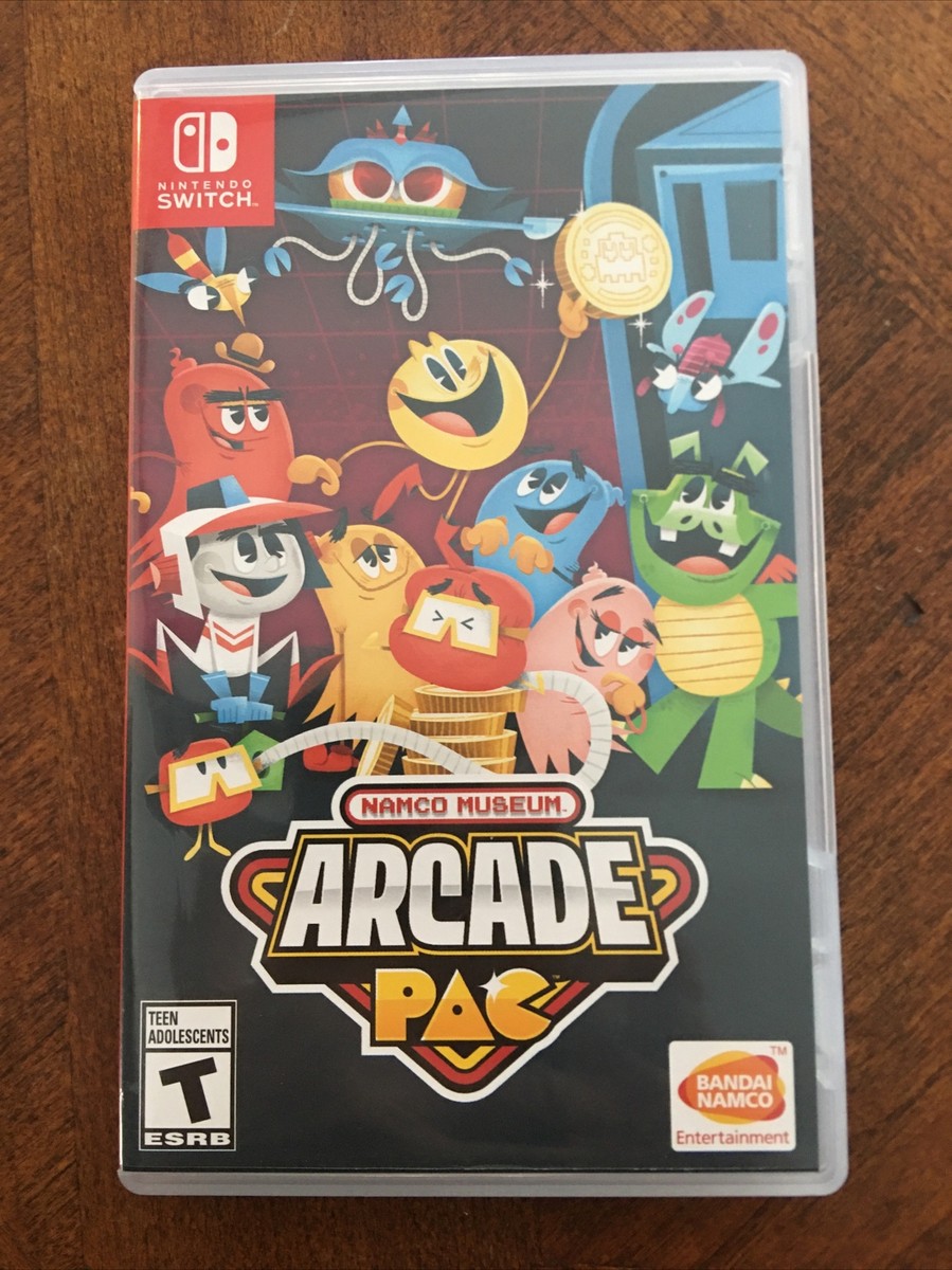 NAMCO Museum Arcade Pac (Nintendo Switch, 2018, T) Game