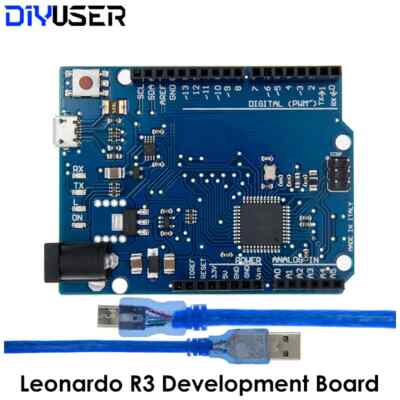 Leonardo R3 Development Board 30cm USB Cable （optional）ATMEGA32U4 For Arduino