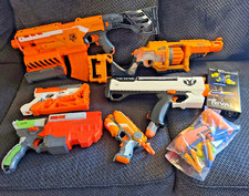 Nerf Guns Lot of 6 Doomlands Elite Rival Vortex N-Strike Ammo Darts Rival Rounds