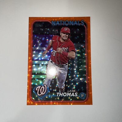 2024 Topps Series 1 - Lane Thomas - Orange Foil Board 224/299 | eBay