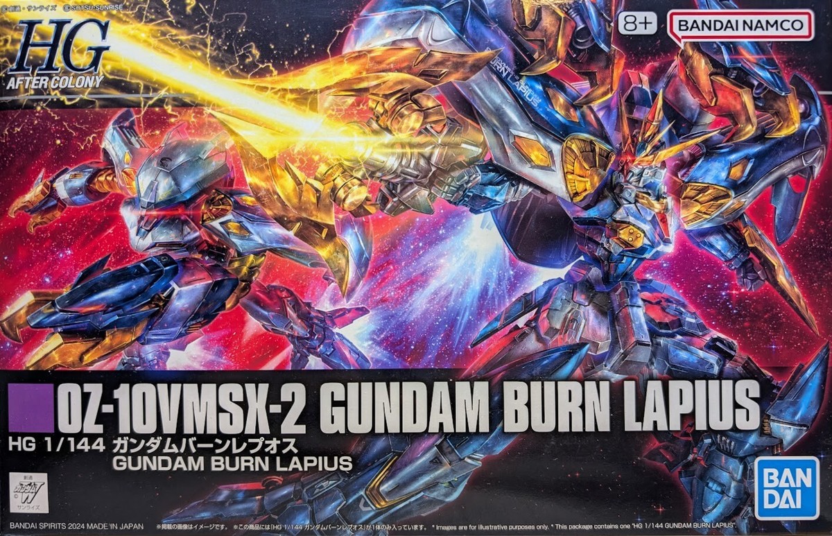 Premium Bandai HG 1/144 OZ-10VMSX-2 GUNDAM BURN LAPIUS HGAC Gundam