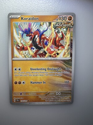 KORAIDON 116/191 Pokemon Trading Card Game | eBay