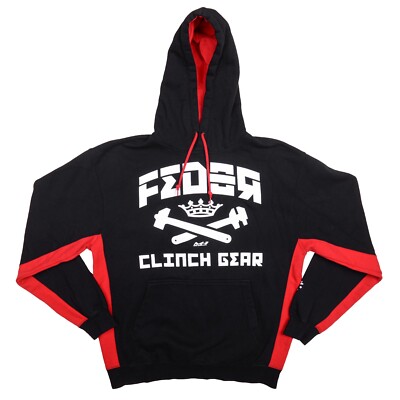RARE Clinch Gear Fedor Emelianenko M-1 Global Industrial Hoodie MMA Size Large