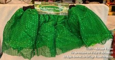 NEW ST PATRICK'S DAY GIRLS TUTU SKIRT GREEN SPARKLES AGES 6  UP PARADE PARTY