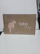 Boba Baby Wrap Carrier Newborn to Toddler Stretchy Wraps Hands Free Black 7-35lb