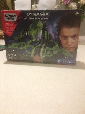 Dynamix Scorpian Power, zum Bauen, Wissenschaft und Spielen, neu ungeöffnet, Kinder 8+