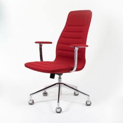 2006 Lotus Mid Back Desk / Office Chair by Jasper Morrison for Cappellini in Red
