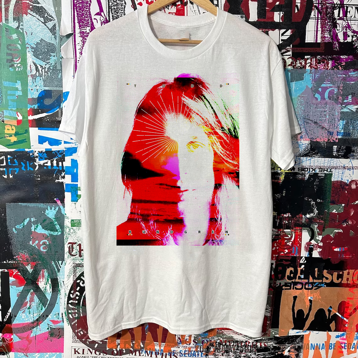 T-shirt Tournée Todd Rundgren 2025 'Still Me Still We' - Noir, Unisex, Tailles S à 5XL - Neuf Avec étiquettes