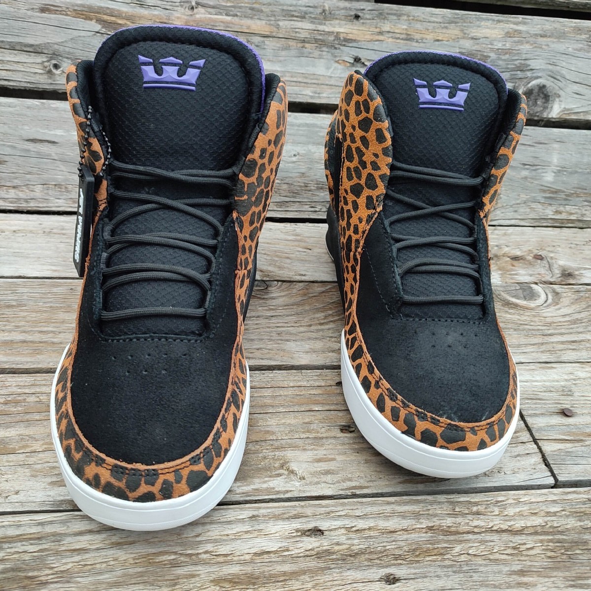 Basket montante Supra Spectre Chimera Lil Wayne Black Cheetah