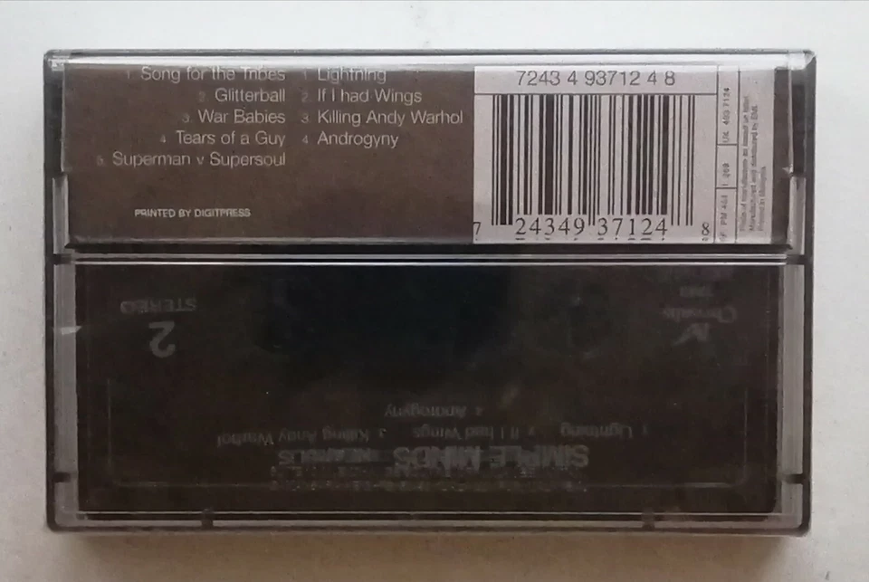 Néapolis by Simple Minds Rare 1998 Malaysia Cassette Tape Brand New Sealed - Image 2 of 3