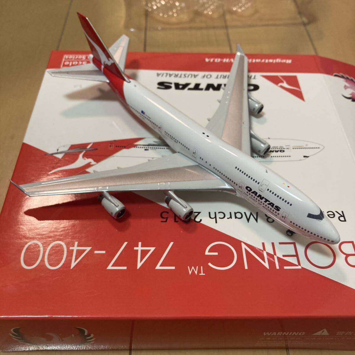 航空機・ヘリコプター 1/400 Phoenix Qantas B747-400 VH-OJA 1/400 Phoenix Qantas B747-400 VH-OJA - メルカリ