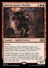 MTG Wilds of Eldraine R Redcap Gutter-Dweller #0146