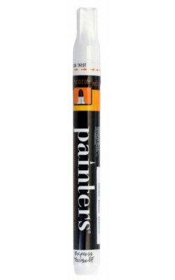 Elmers Paint Marker Opaque Permanent White Medium Pt   New Express Yourself