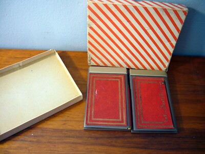 Vtg PHONE ADDRESS Pop Up Book Rolodex Metal Slide Push w Note bk Magnetic Pencil
