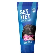 Set Wet Hair Gel for Men Casually Cool, Medium Hold, High Shine, 100ml