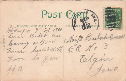 MARIDOS FIELES BRINDANDO AQUÍ A MI ESPOSA POSTAL CÓMICA DE COLECCIÓN 1910 090423 S - Imagen 2 de 2