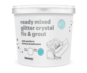 Hemway Brillo Lechada Fix Listo Para Juntas Mixto De 4 5kg Blanco Azul De Bebe Iridescen Ebay