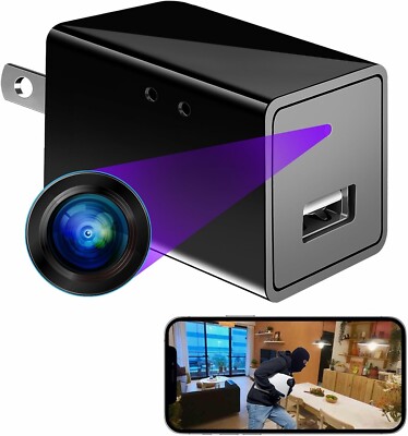 Camera 1080P HD WiFi with Motion Detection Remote App Control Micro Small Hi