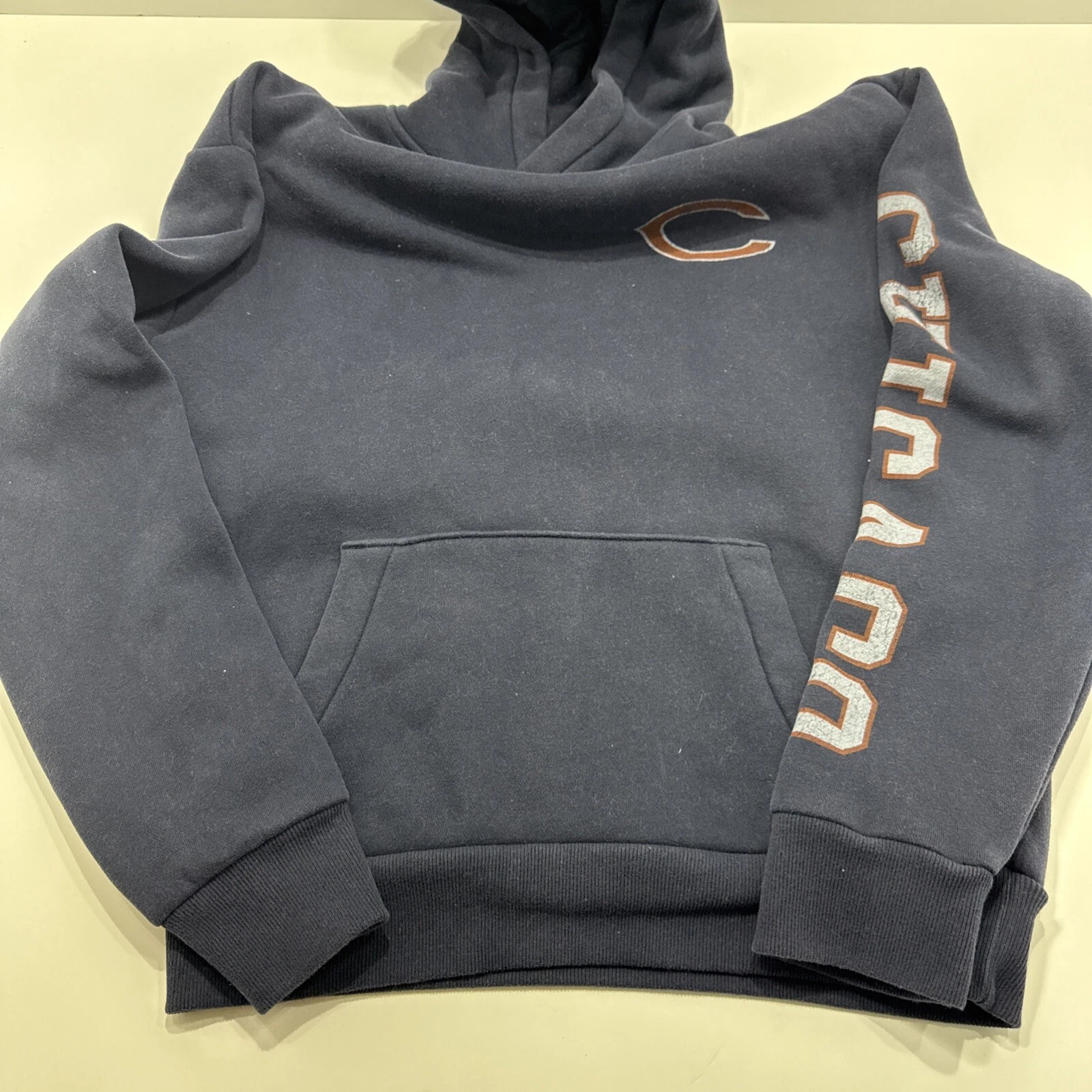 VETEMENTS Felpa con cappuccio Chicago Bears NFL Team Apparel taglia XS