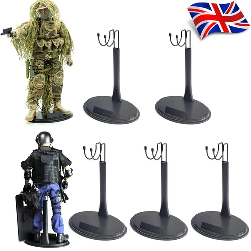 1/2X Action Figure Stand Holder for 1/6 1/9 1/12 Scale Model Display Doll Base - Picture 3 of 23