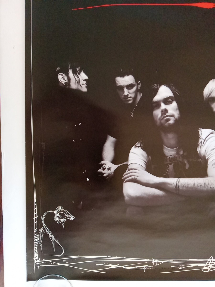 Vintage Original The Used In Love And Death Promo Poster 2004 Post