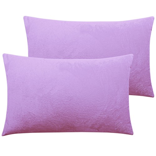Throw Pillow Covers Set of 2 Sofa Decor Velvet Cushion Cases 7 Sizes 12 Colors - Picture 37 of 64