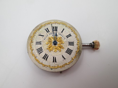 Máquina y esfera reloj de bolsillo Elias Freres Geneve. Remontoir. Nº 4801. 1905 - Imagen 2 de 7
