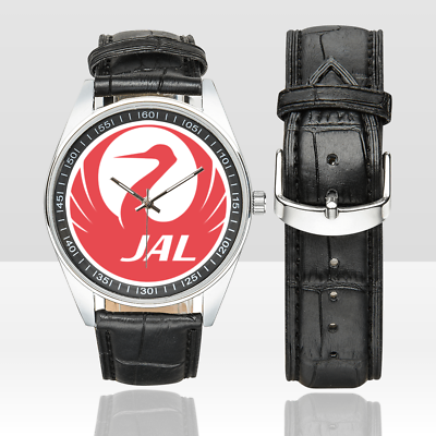 JAL japan Airlines Tsurumaru '59 Vintage logo Pilot Aviation Watch