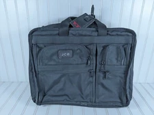 TUMI Alpha Ballistic Nylon Laptop Organizer Expandable 2624D3 Monogrammed