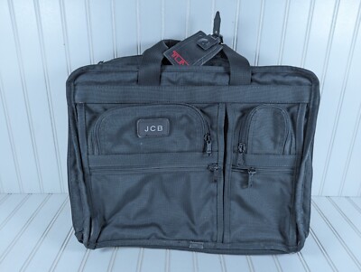 TUMI Alpha Ballistic Nylon Laptop Organizer Expandable 2624D3 Monogrammed
