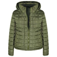 Boys Jacket Kids Designer Olive Foam Padded Puffa School Warm Thick Jackets Coat