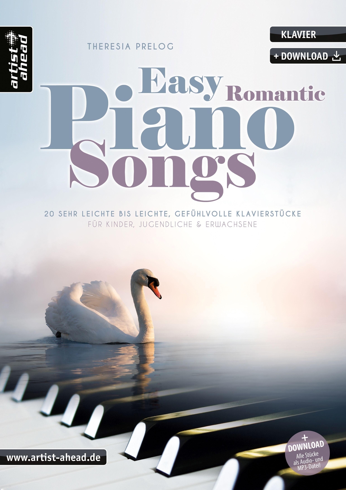 Thumbnail - Easy Romantic Piano Songs, Theresia Prelog