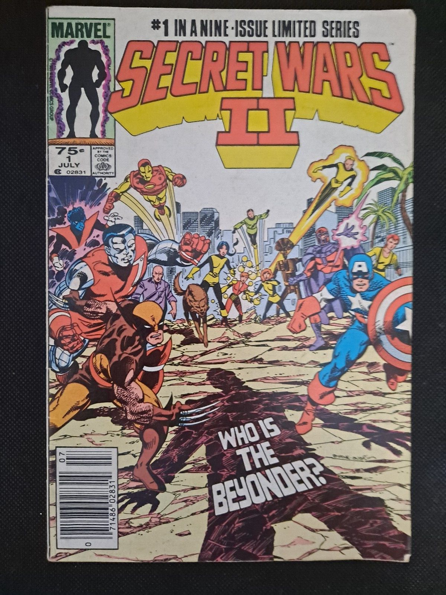 MARVEL 1 JULY SECRET WARS II COMIC BOOK! e8380UXX | eBay