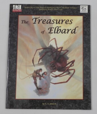the Treasures of Elbard RPG Adventure - MonkeyGod Enterprises - D&D 3E 2001