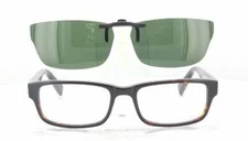 Custom Made for Warby Parker FITZ-52X17 Polarized Clip-On Sunglasses (Eyeglasses
