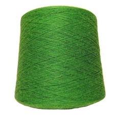 Alpaca Yarn on Cone - Green - Lace Weight - 1KG