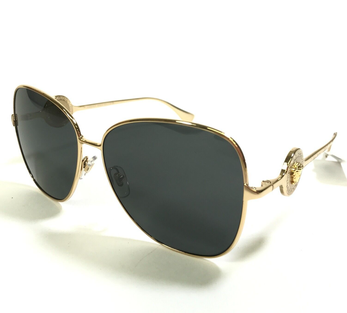 Versace Sunglasses MOD.2256 1002/87 Polished Gold Oversized 