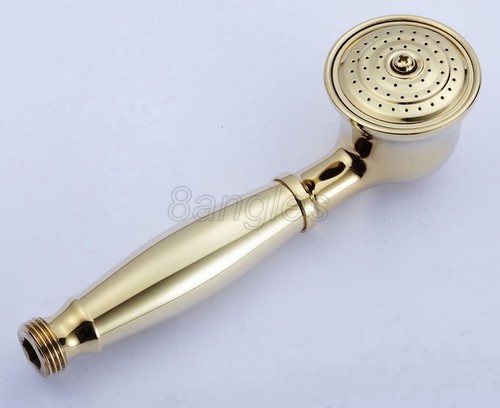 Lujo Color Dorado Latón Baño Lluvia Ducha Grifo Bañera Mezclador Grifo 8gf441 - Imagen 6 de 7