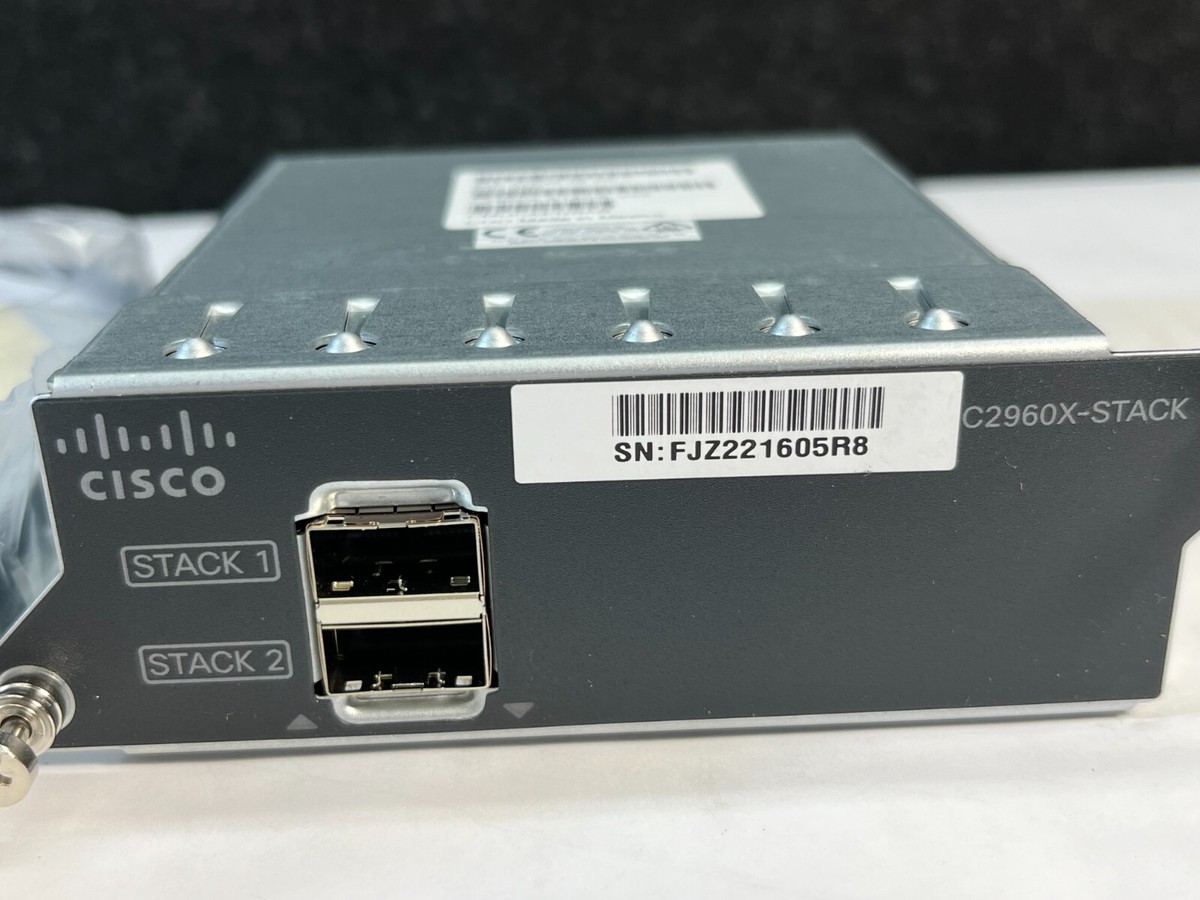 未開封 Cisco C2960X-STACK スタックモジュール 未開封 Cisco C2960X-STACK スタックモジュール C2960X-STACK