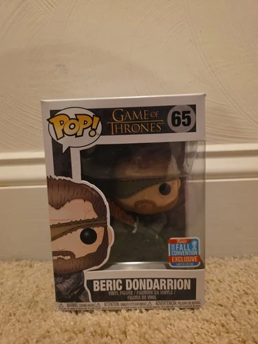 Funko Game Of Thrones Beric Dondarrion 2018 Fall Convention Exclusive