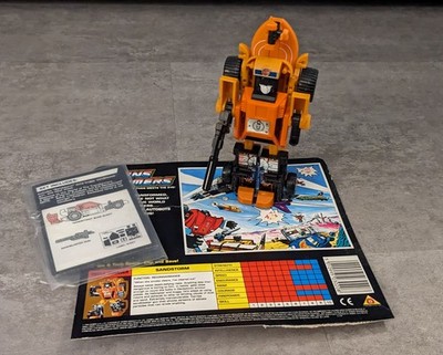 Transformers G1 Autobot Triple Changer Sandstorm original von Hasbro - komplett