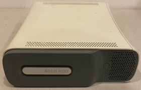 2008 MICROSOFT X-BOX XBOX 360 GO PRO 60GB CONSOLE WORKS DAMAGED BOX NO MANUAL