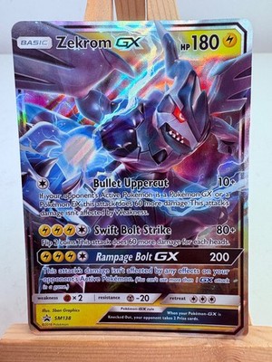 Pokémon TCG Zekrom GX Holo Promo Karte Sonne Mond SM138