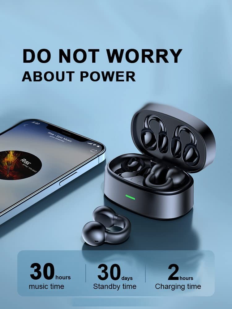 For Samsung Galaxy S23/S24/S25/Plus/Ultra/Edge - Wireless Ear-Clip TWS