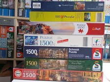 1500 Teile Puzzle von Ravensburger und Clementoni - Paket Konvolut Sammlung