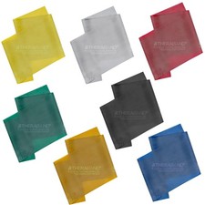 THERABAND Professional Latex Resistance Band Set, Pack of 7, 7 Count, Multi