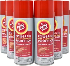 Penetrant & Lubricant, Rust & Corrosion Protection, 11.75 Oz (6 Aerosol Cans)